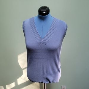 V Neck cotton sweater vest